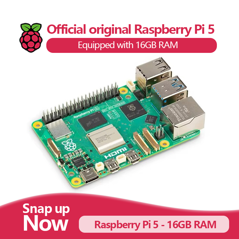 Raspberry Pi 5 8Gb Board - Raspberry Pi 5 officiel et original,