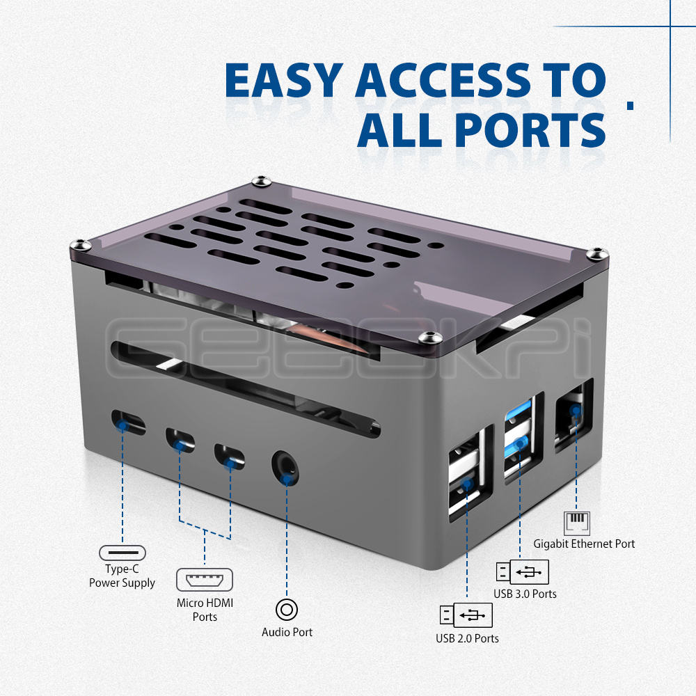 GeeekPi boîtier de brique en a - Argon One V3 M.2 Nvme Case avis et prix
